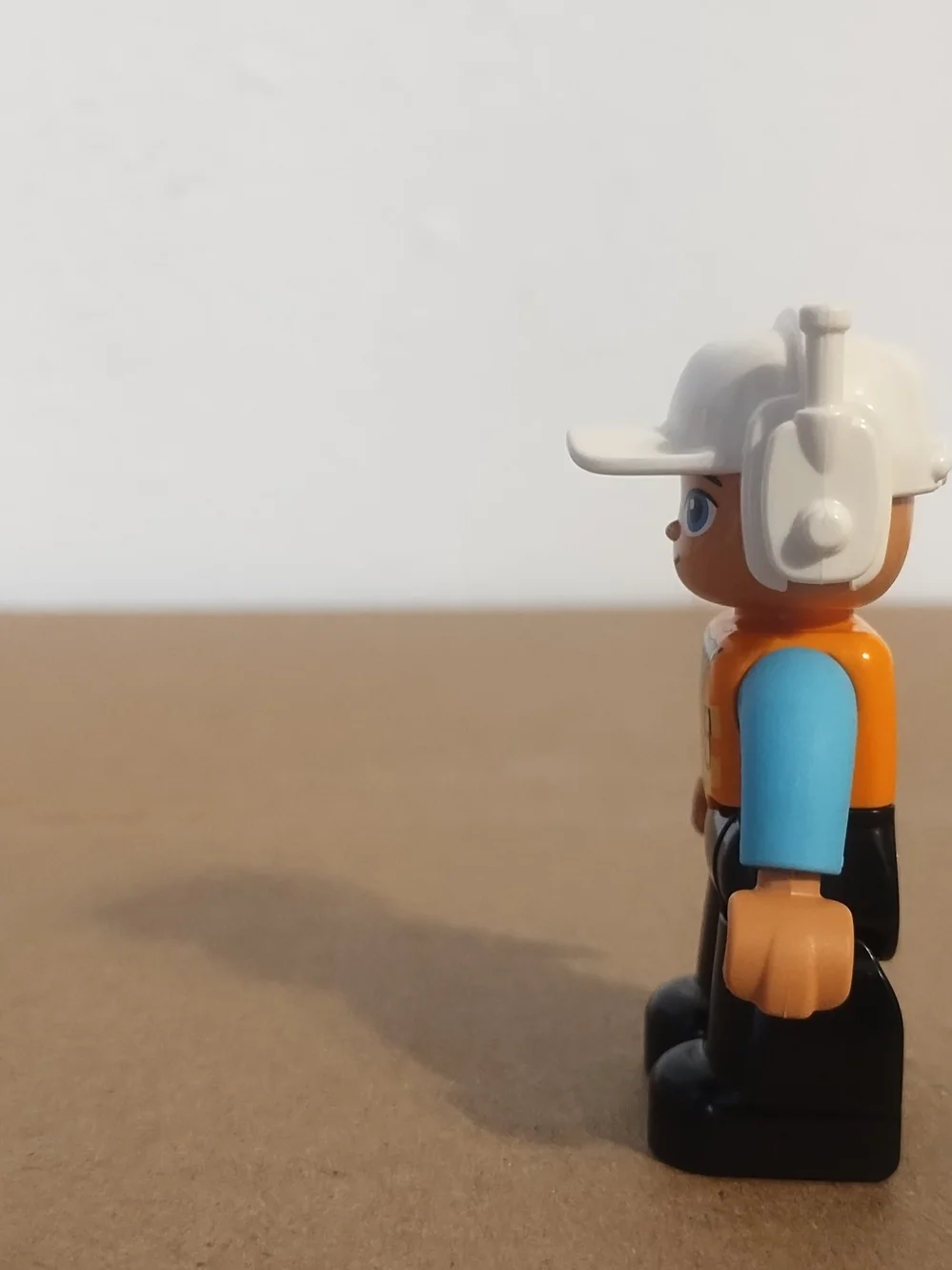 Lego Duplo Male Tower Crane Construction Figure  Minifigure